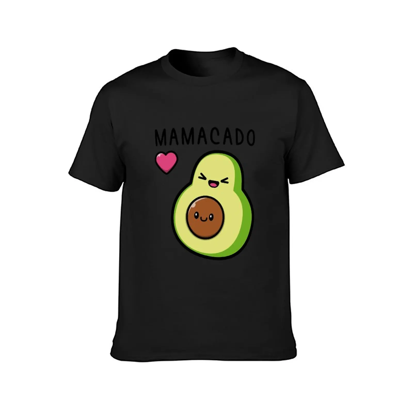 Womens Mamacado Pregnancy Mother Cute Avocado Fruit Pregnant Mom T-Shirt blanks summer tops mens t shirts casual stylish