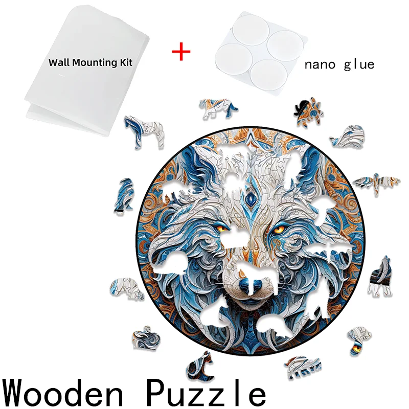 Platte houten puzzels Interactieve puzzelspellen voor volwassenen, woondecoratie, houten puzzels