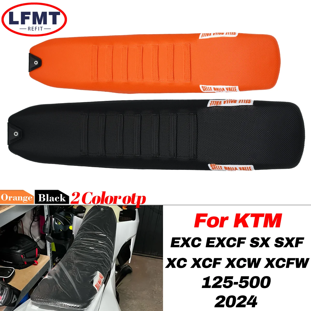 

Подушка сиденья мотоцикла для грязи, 30 мм, нижняя часть, чем оригинальная высота, седло для питбайка для KTM 125-500 EXC EXCF SX SXF XC XCF XCFW