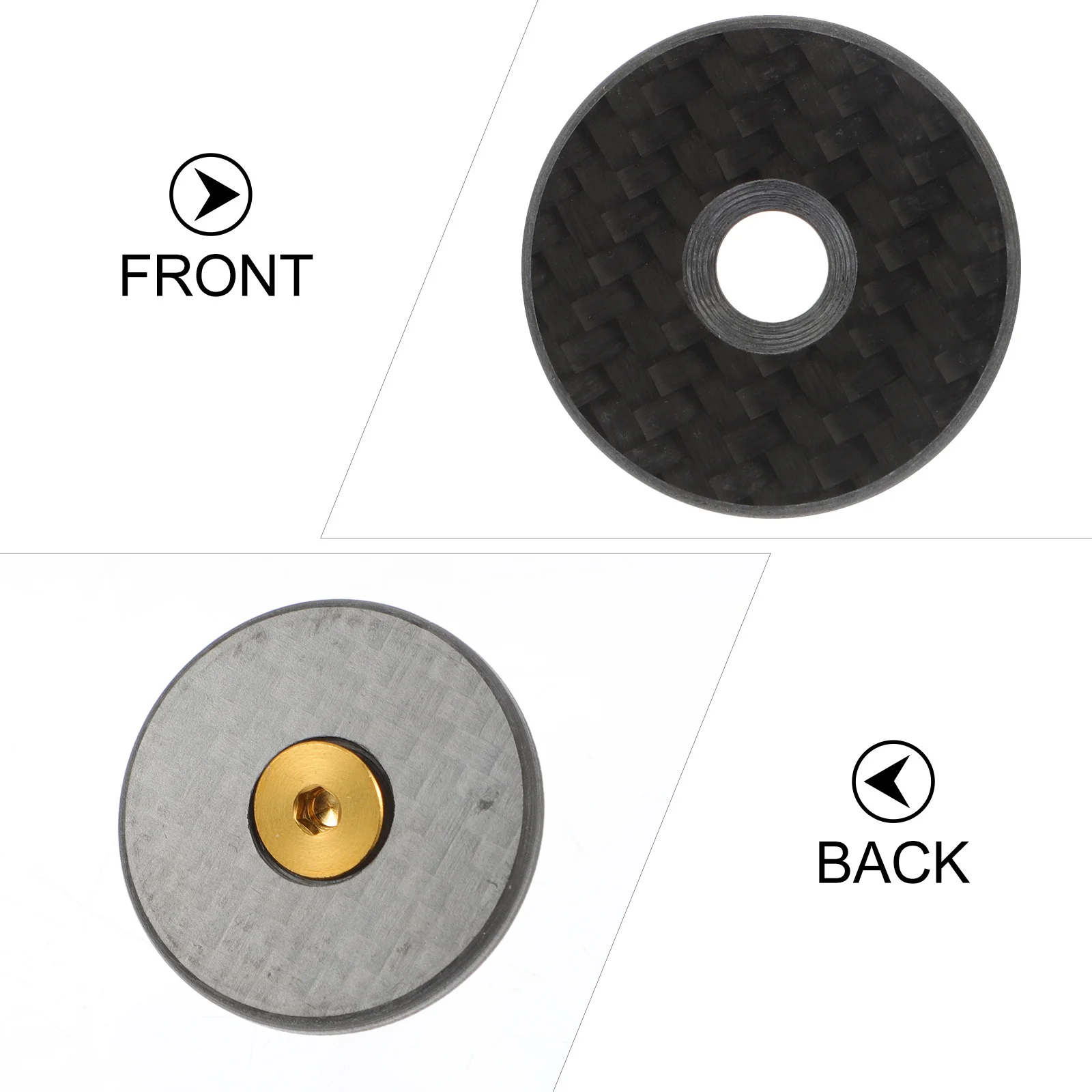 

1Set Bike Bowl Cover Titanium Alloy Front Fork Stem Road Bike Accessories for 286mm Fork Outdoor Decor Colorful