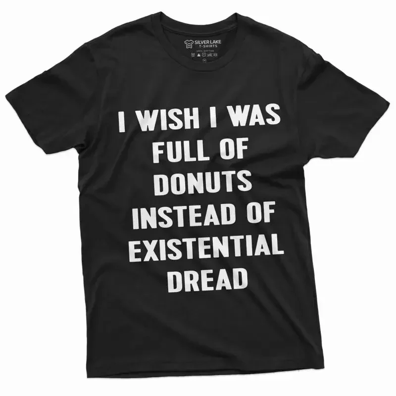 Funny T Shirt Dark Humor Existential Dread Goth Girl