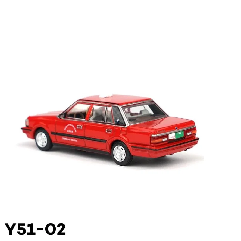 Xcartoys 1:64 Cro-wn Taxi Gen.7 Y51-02 Red Alloy Simulation Model Car