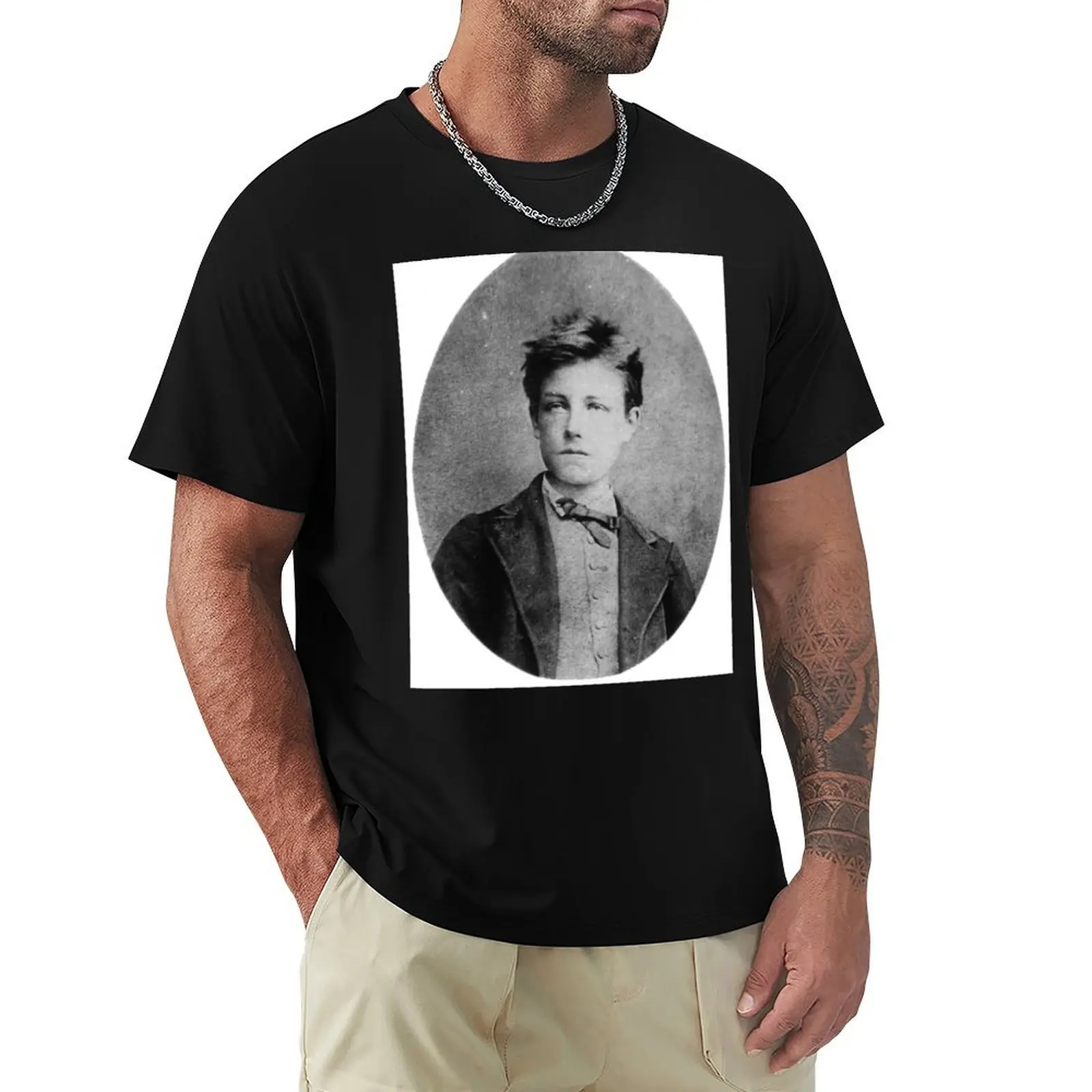 Arthur Rimbaud T-Shirt Ultra Soft Breathable Tee Top
