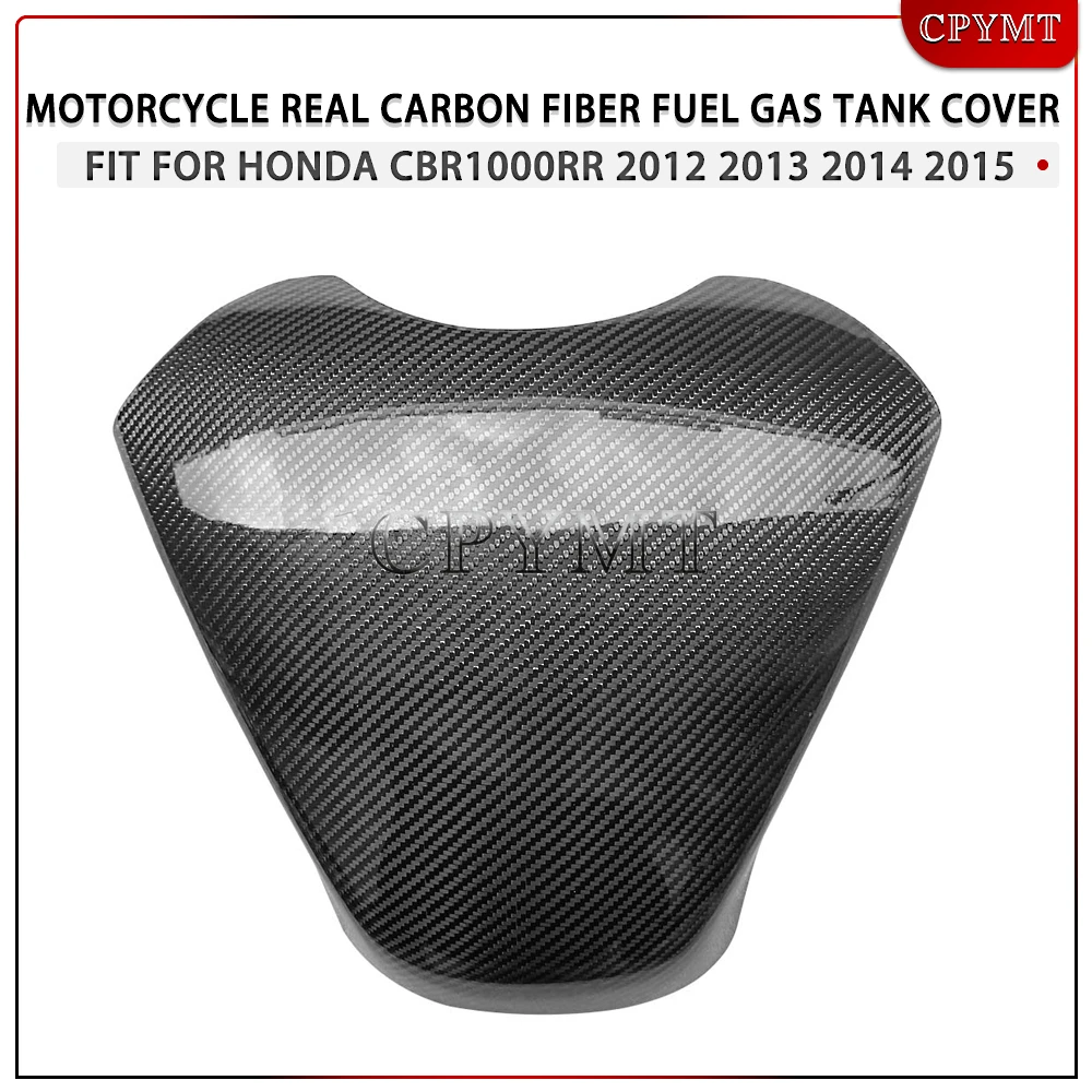 

Motorcycle Gas Fuel Tank Cover Guard Real Carbon Fiber Protector fit For HONDA CBR1000 RR CBR1000RR 2012 2013 2014 2015