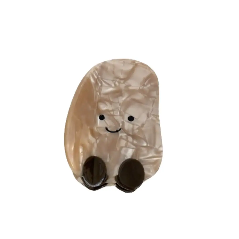 

Cartoon Acetic Acid Grab Clip Simulation Bread Acetic Acid Bread Shape Hair Claw Ponytail Holder Hair Accessories