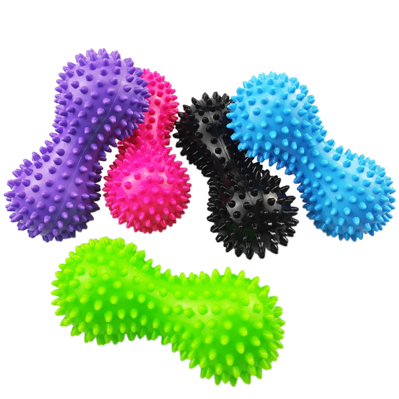 Spiky Peanut Massage Balls Trigger Point Relief Muscle Pain Stress Peanut Ball Therapy Health Care Gym Muscle Relex Apparatus