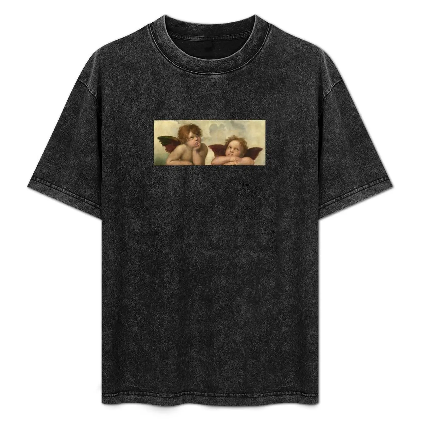 

Raphael Sistine Madonna (Detail) 1512 T-Shirt oversized t shirt plain shirts men graphic