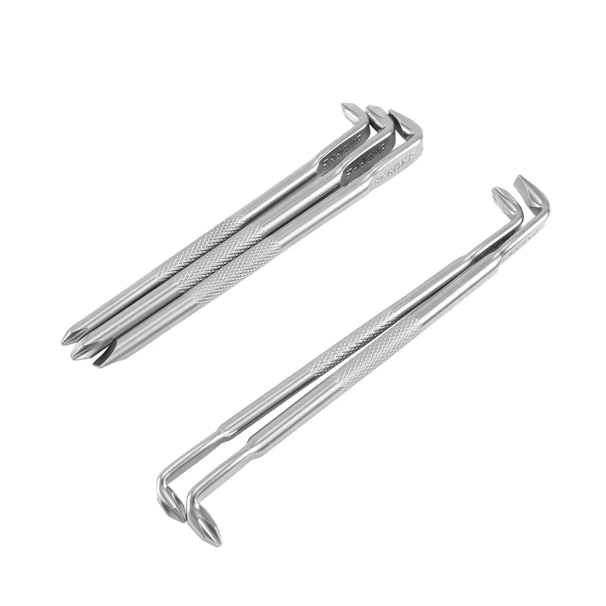 

TOP BROPPE 5Pcs Z-Type Screwdriver L-Shaped 90-Degree Right-Angle Elbow Bend Phillips/Slotted with Magnetic Short Screwdriver