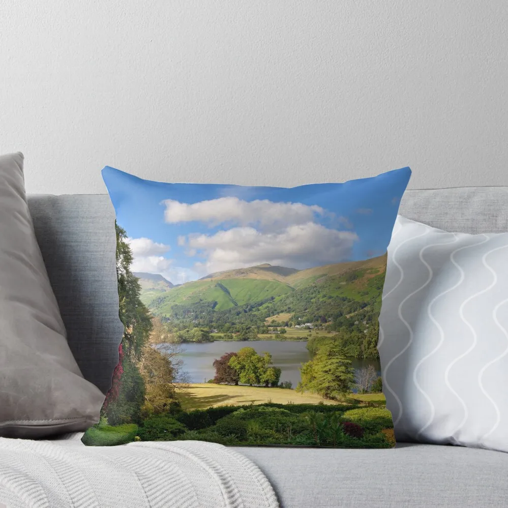 Grasmere, Cumbria Throw Pillow Decorative pillow case Cushion Cover Luxury Rectangular Cushion Cover pillow