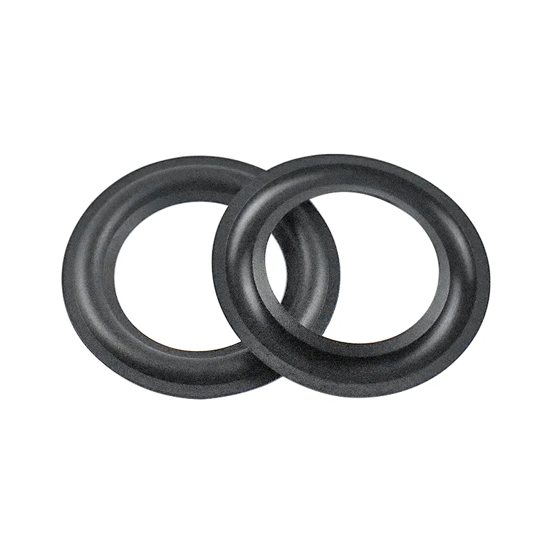 3.5 inch 89mm Speaker Surround Soft Rubber Edge horn replacement repair accessories ring 2pcs