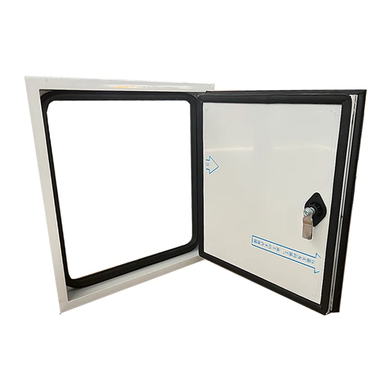 

Custom Size 500*400mm Right Angle RV Compartment Hatch Door WIth Lock,Custom Sizes
