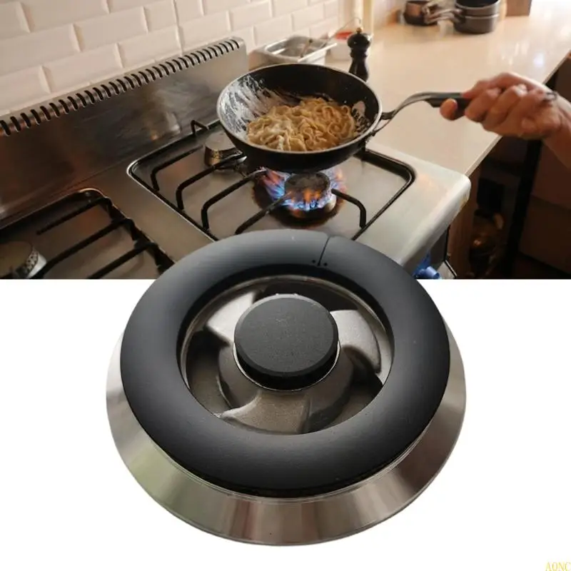 A0NC Metal Gas Hob Burners Tapas llamas Cubierta fácil Instalación Resistencia calor perfecta para estufa cocina Uso