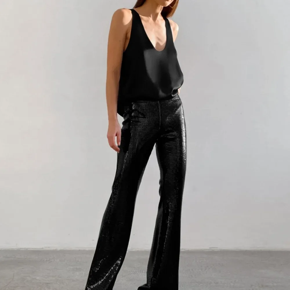 Light Luxury Comfortable Women U-neck Vest Top 2025 Spring and Summer Girls Breathable Soft Satin Lining Sleeveless Inside Top image 6