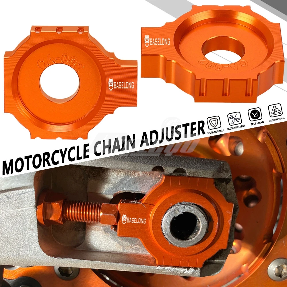 FOR K-T-M Duke 125 200 250 All Years Duke390 390 DUKE 2011-2024 2025 2026 Motorcycle Accessories Rear Axle Blocks Chain Adjuster