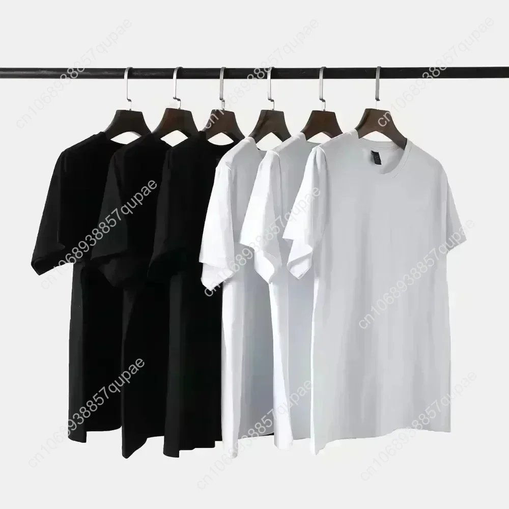 مضحك Pas Normal Studios الأسود شعار تي شيرت رجالي مطبوعة بلايز فضفاضة ونحيفة تناسب المرأة تي شيرت