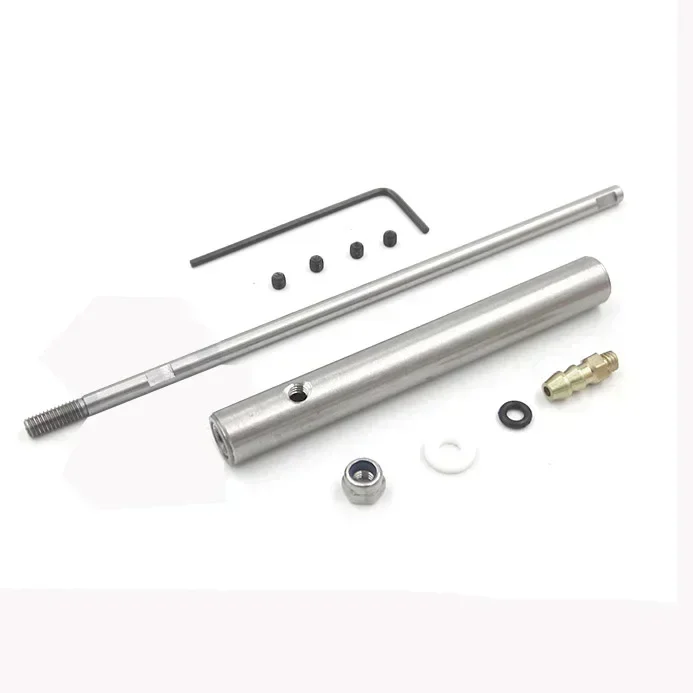 4/5mm RC Electric Racing Boat Shaft Assembly Stainless Steel Tube Shaft Sleeve With Grease Nozzle L10/13/15/20/25/30/35cm