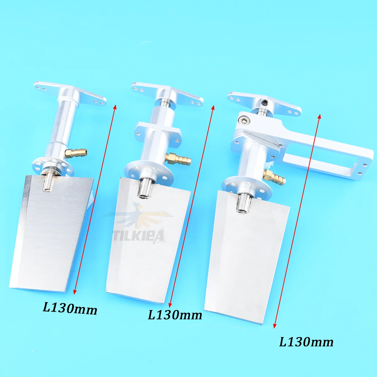 FSR-V الدفة المياه المعدنية عجلات القيادة تصاعد قوس عدة 70 مللي متر الدفة مع ذراع الروك المؤازرة لقارب سباق غاسو RC