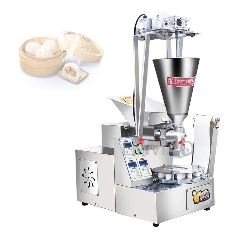 Automatic Xiaolongbao Baozi Momo Steamed Stuffed Bun Maker Restaurant Use 220v High Efficiency