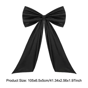 大型蝴蝶結牆飾主題派對裝飾巨型蝴蝶結絲帶裝飾大型絲帶懸掛蝴蝶結派對婚禮拍照道具裝飾 10 最佳銷售 公主生日 - №5