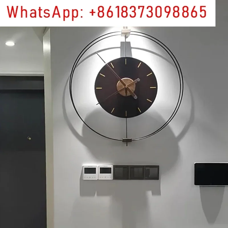 

Living room home wall clock silent art decoration
