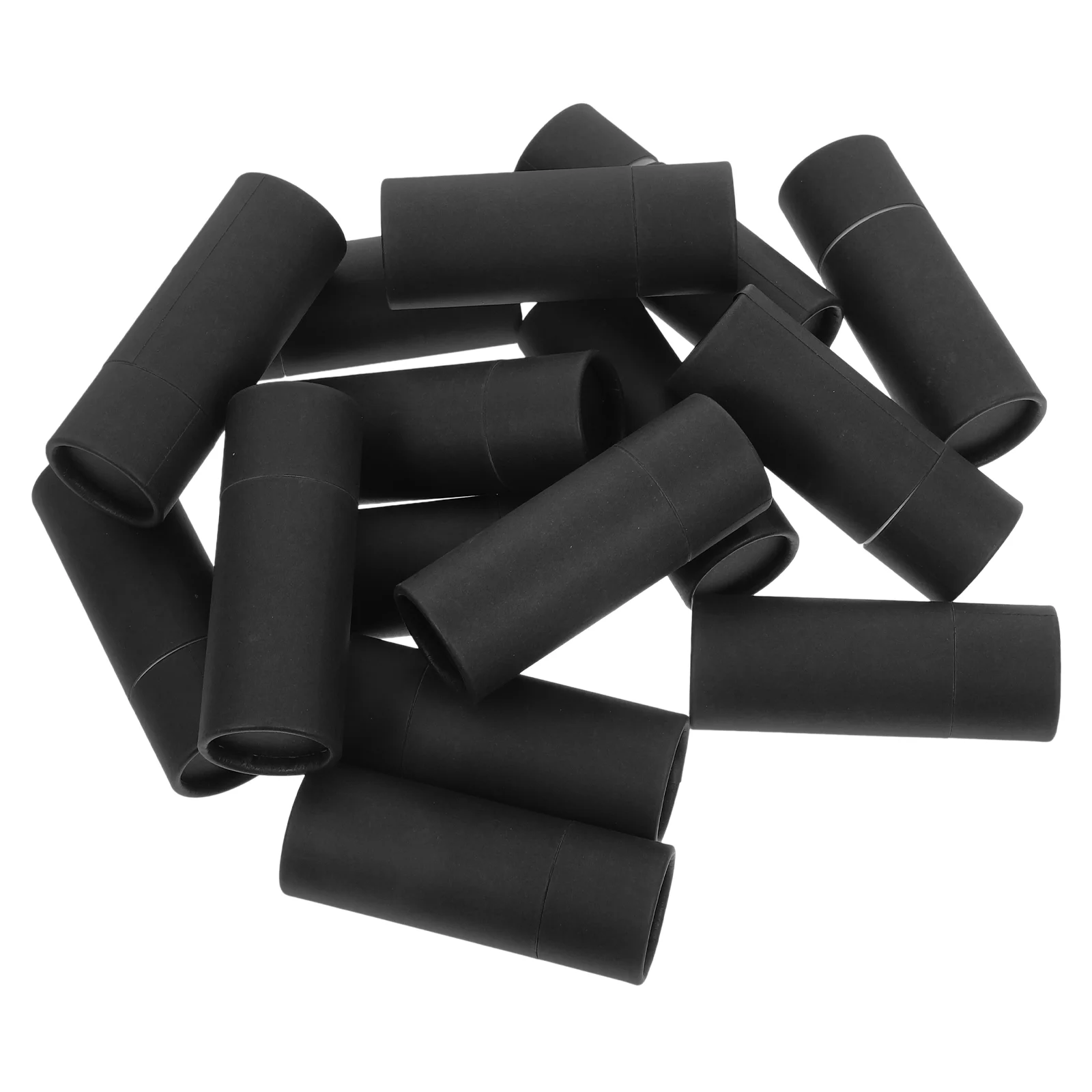 15pcs Kraft Paper Round Tube Boxes With Lids Ideal For Tea Perfume Packaging Cardboard Containers For Diy Crafts Travel