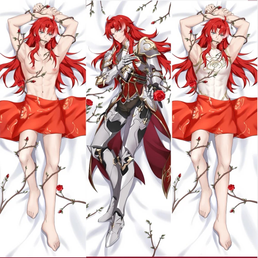 

Dakimakura Honkai Star Rail Argenti Pillowcase Hugging Full Body Sexy Pillow Case Cushion Cover Otaku Home Bedding Decor