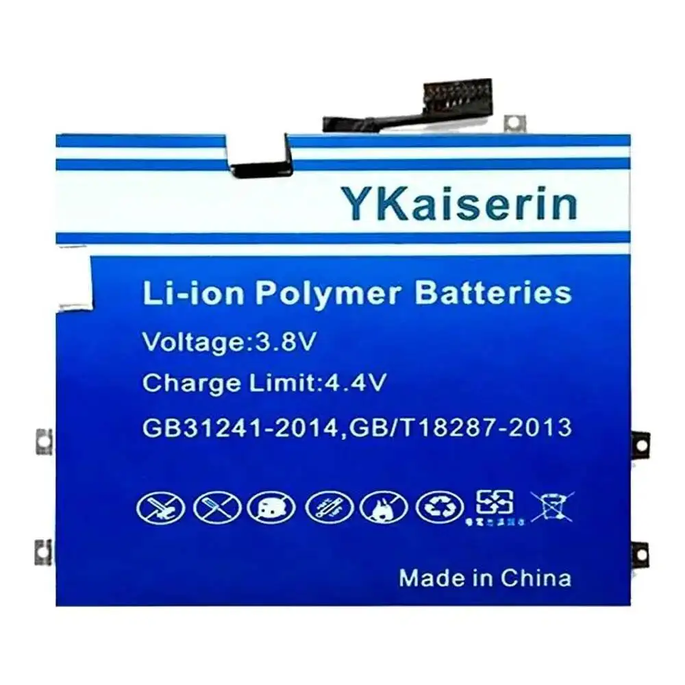 

5000Mah Tablet Battery For Microsoft Surface Cintiq Companion 2 G6BTA019H Dth-W1310 0B23-00E00RV Long Lasting Safe