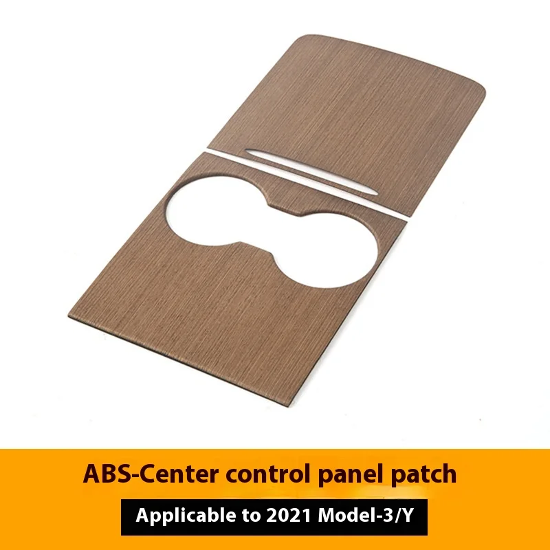 

For Tesla Model 3 Y 2021 Accessories Interior Center Console Protective Sticker Dashboard Modification ABS Scratch-resistant