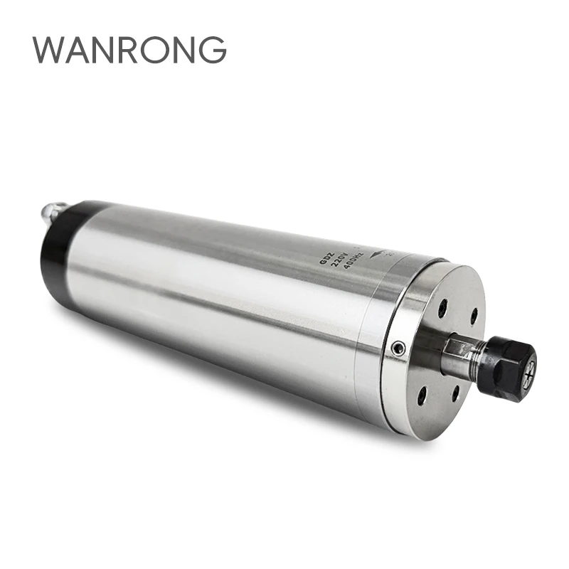 65mm1.5KW42000RPM Water Cooled  Router Spindle ER11 High Precision For Wood Metal Plastic Engraving Milling Cutting Machinery