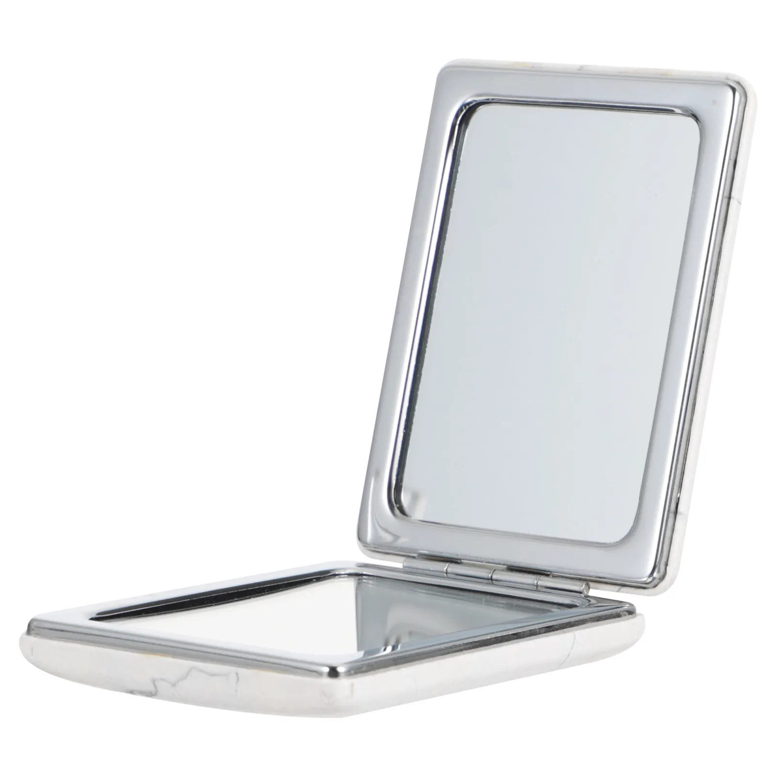 

PU Foldable Makeup Mirror Compact Double Sided Portable Mirror for Travel Home Gift Exquisite Design