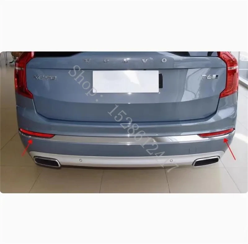 Car Accessories for VOLVO XC90 2020 2021 2022~2024 Original factory ABS rear bumper and rear bumper light decorative strip Trim