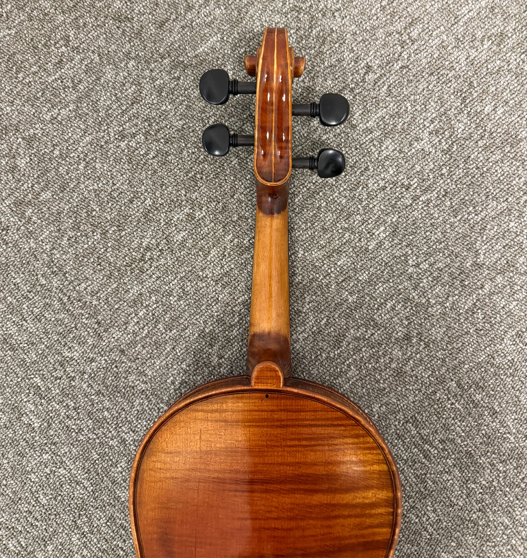 高級虎皮模様手作りバイオリン4/4、手描きプロ仕様バイオリン4/4