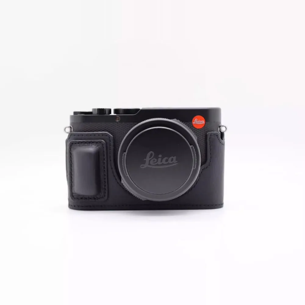 High Quality Handmade Genuine Leather Half Case Bag Body BOX Case for Leica DLUX8 D-LUX8 Camera Accessories