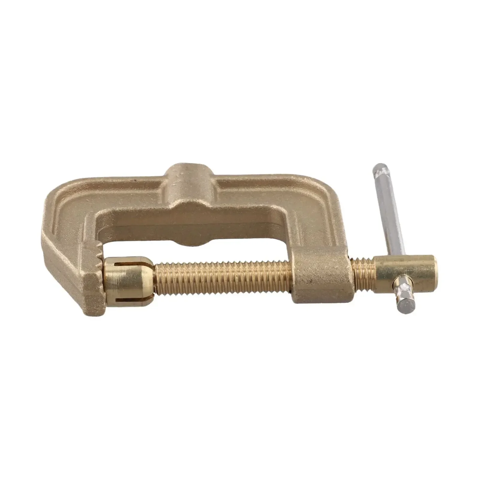 500A Copper Ground Clamp G Shaped for Argon and Submerged Welding Applications Used in Automotive and Industrial Welding