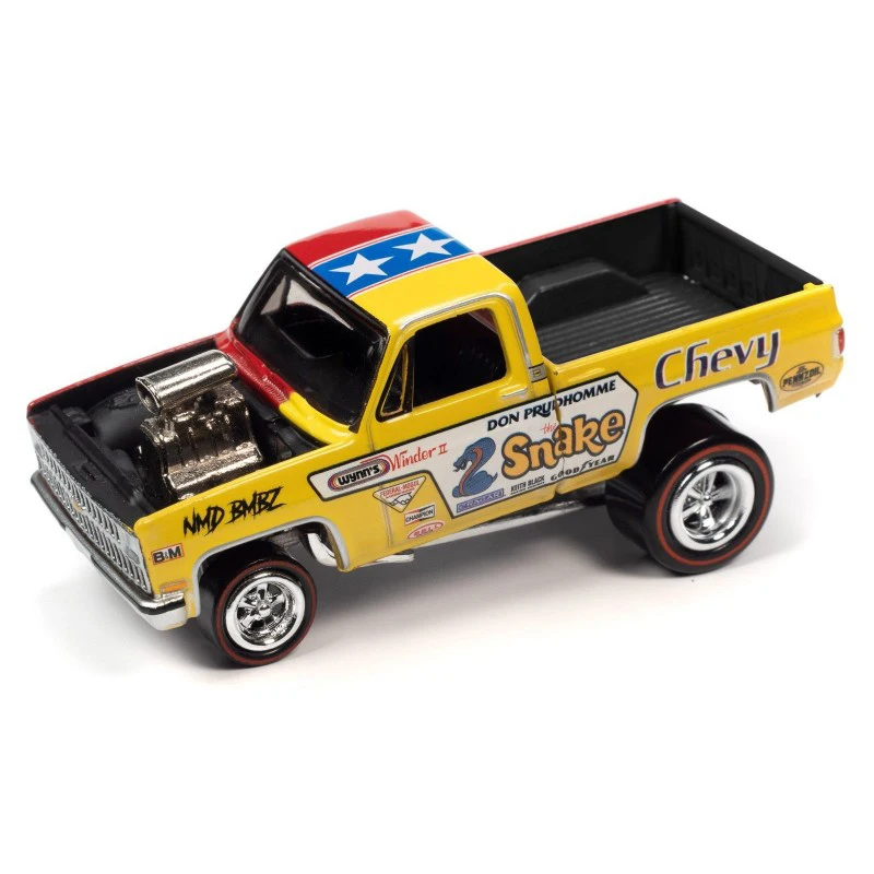 Aw-chevy silveradoグリーンとジョニーライトニング1981 chevy silverado zingers,フォルクスワーゲン,サンバス,ダイキャストカー