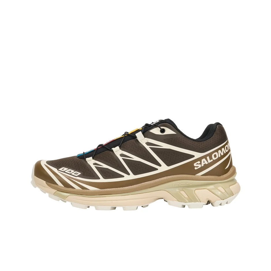 SALOMON XT 6 Breathable Low top Running Shoes Unisex Mars Brown L47305800
