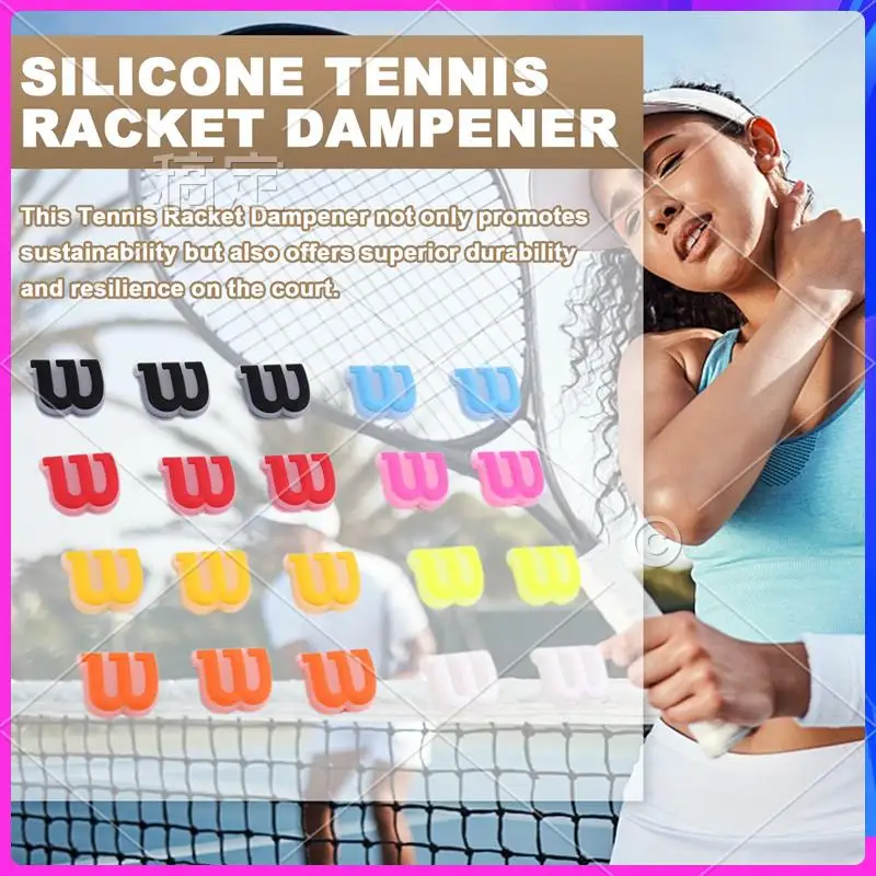 

AUU-алфавит теннисная ракетка, экологически чистый силиконовый демпфер для теннисных ракеток, аксессуары для теннисных ракеток «сделай сам»