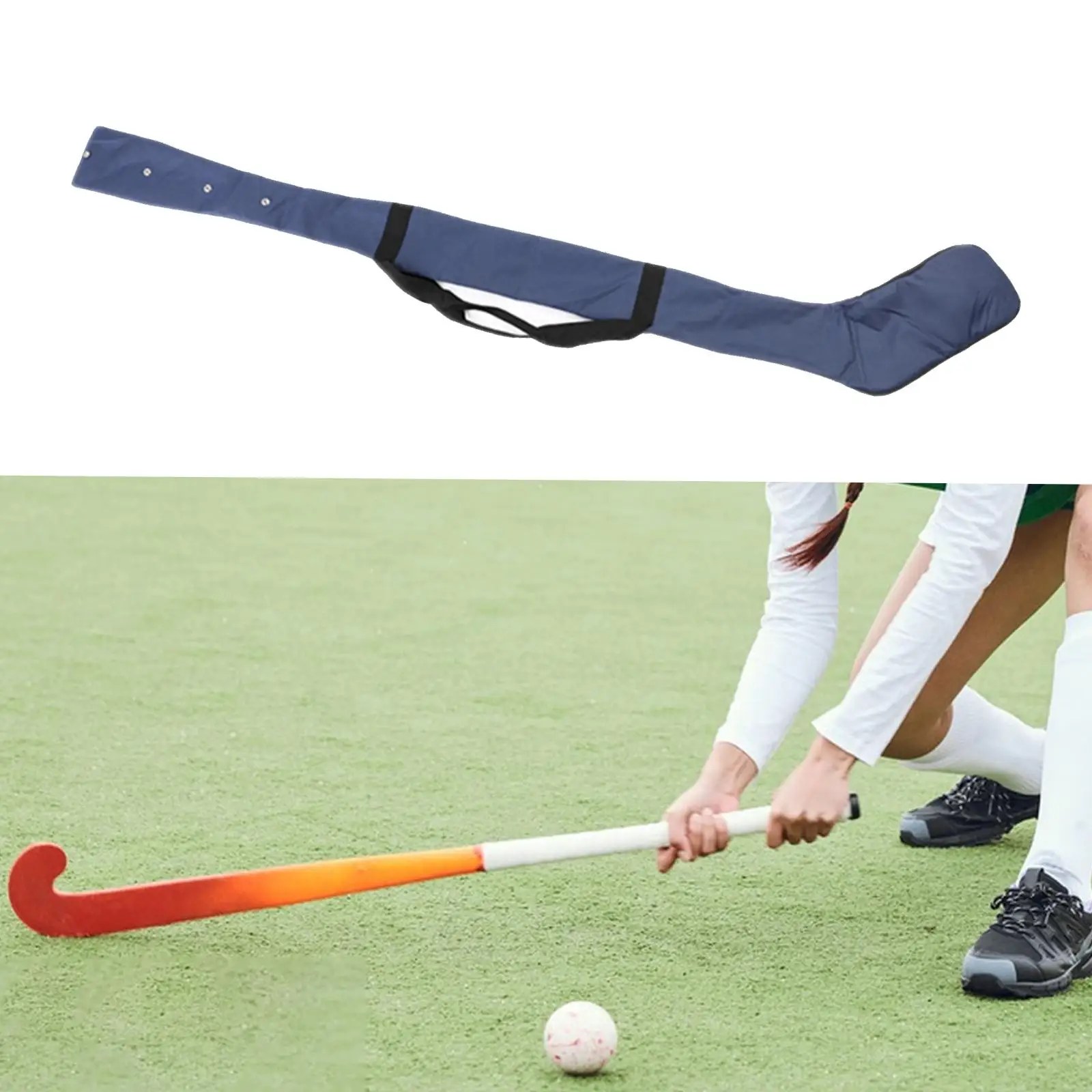

Ice Hockey Stick Bag Portable Field Hockey Bag for Teenagers Adults Player
