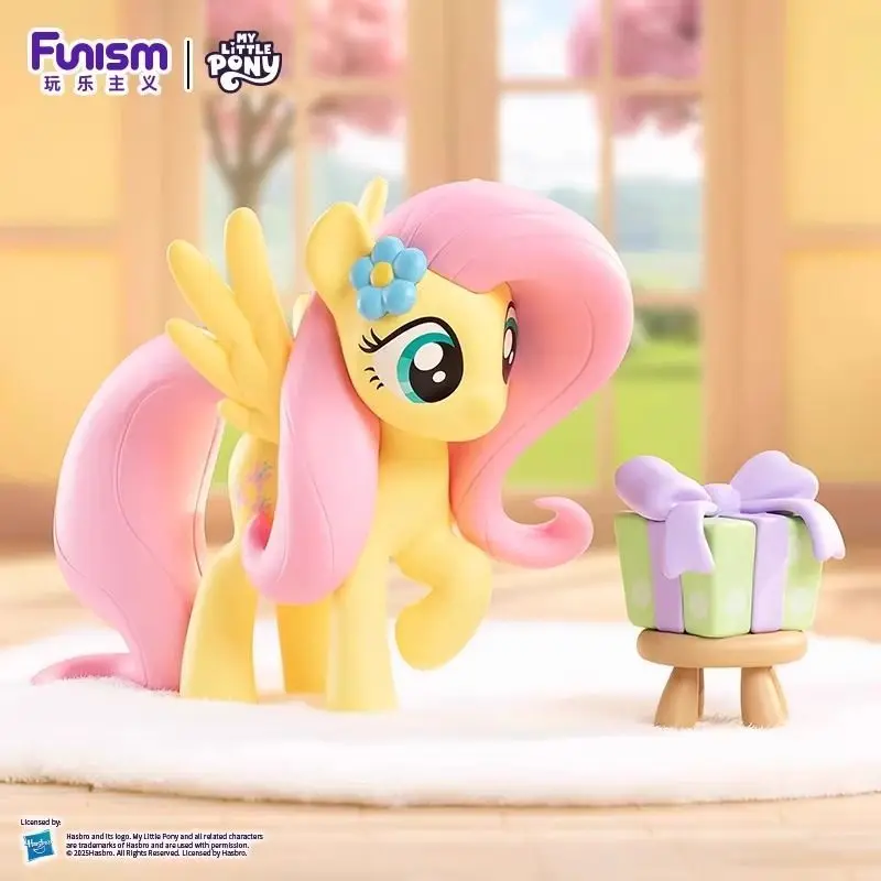 

Funism Pony Fluttershy Sweet Diary Blind Box Collection Figures Doll Desk Office Decorative Toys Birthday Valentine'S Day Gift.