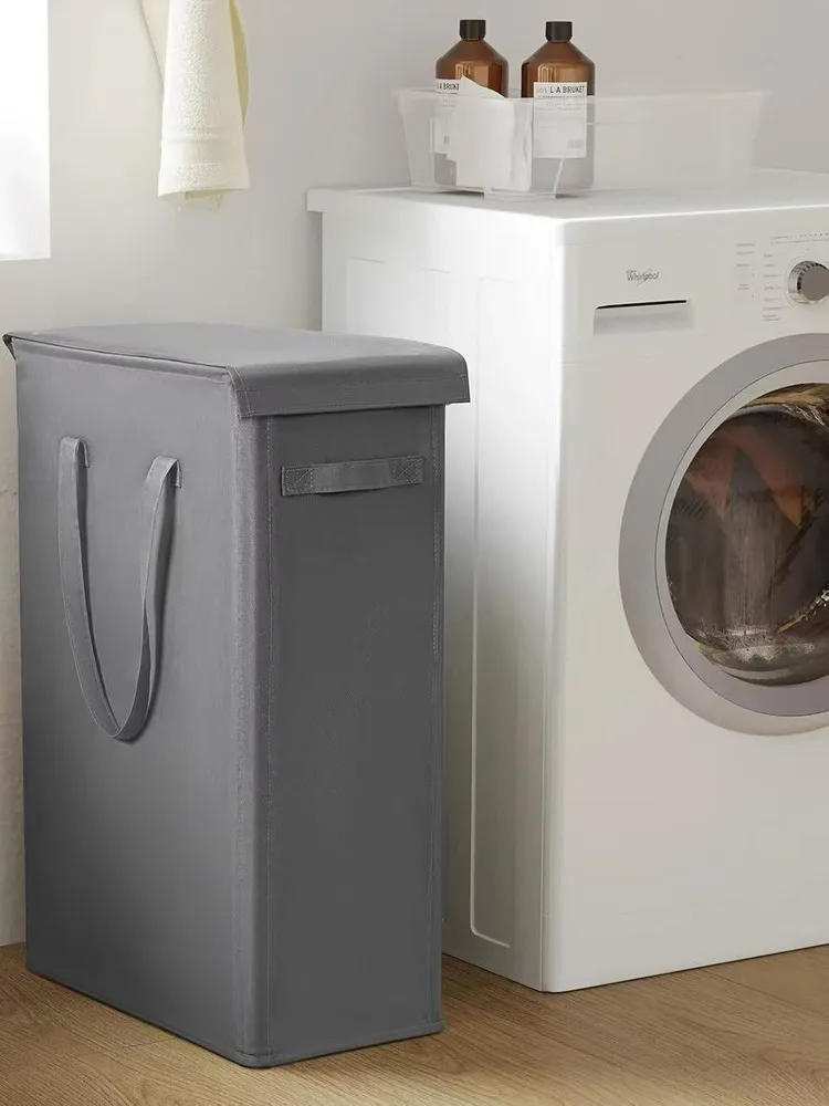 

Большая корзина для белья с крышкой, портативная, складная, для хранения грязной одежды, для организации домашнего хранения белья