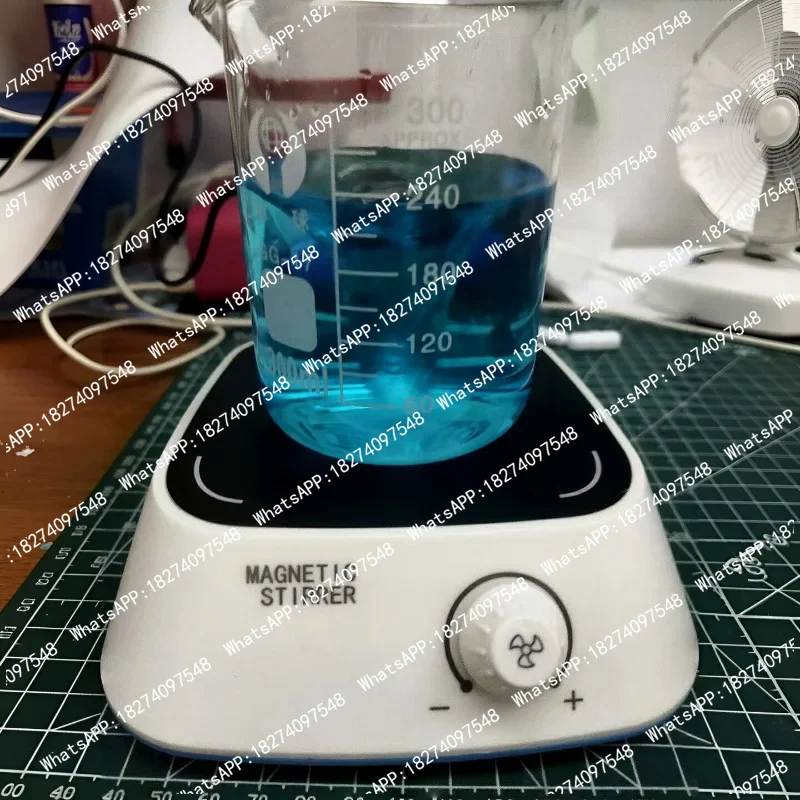 Portable Mini Magnetic Stirrer Stepless Speed Control AC100-240V Small Laboratory Stirrer With Stir Bar EU UK US AU Plug