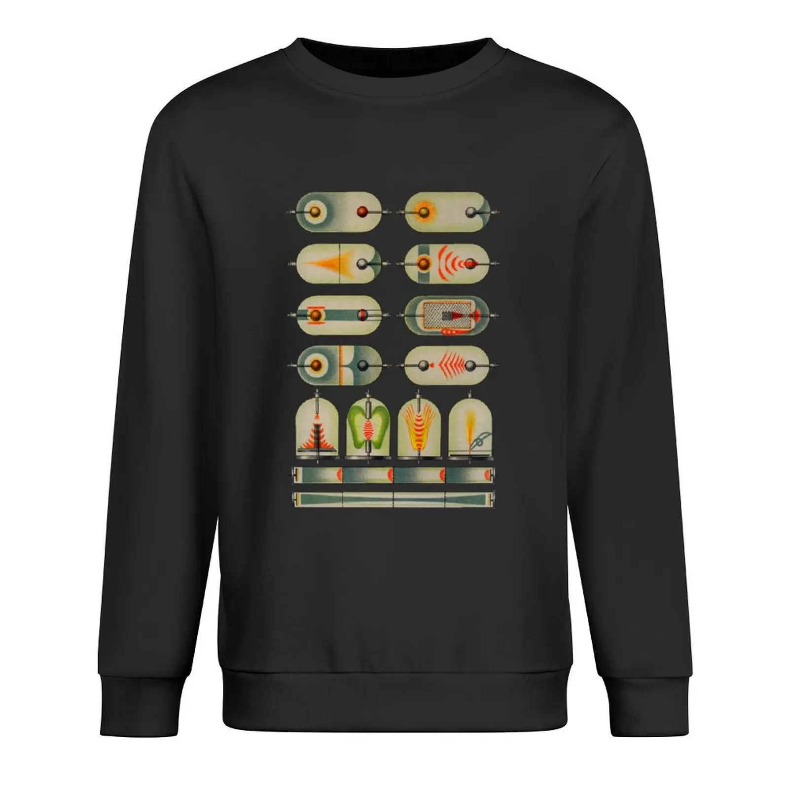 

Electric Discharges (1909) vintage drawings Pullover clothes for men winter clothes korean style clothes autumn sweatshirt