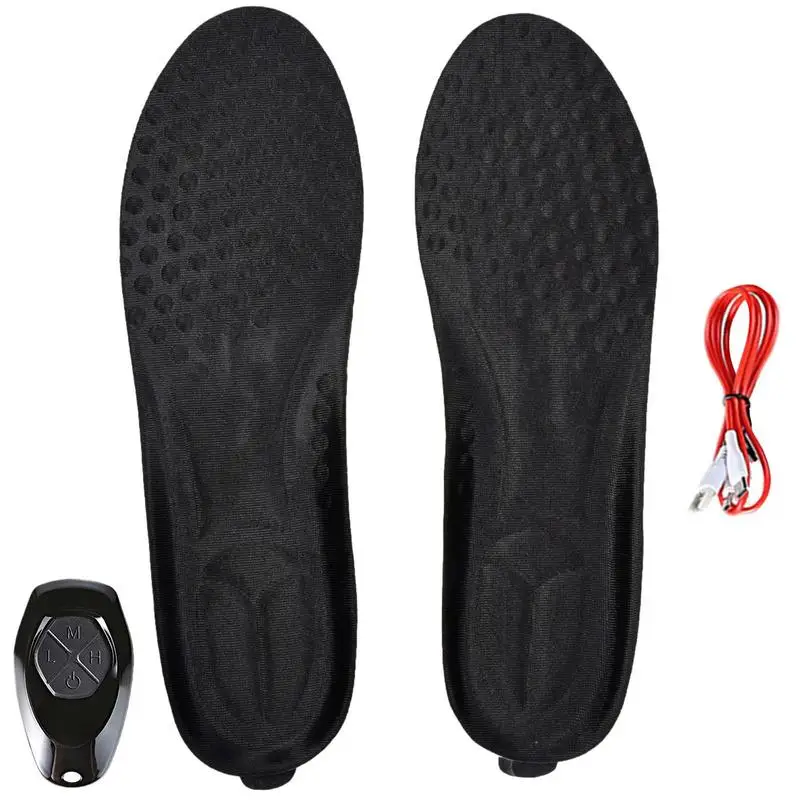 

Foot Warmer Insoles Wireless Electric Heating Shoe Inserts Foot Warmer Rechargeable With Remote Control For Men Women Outdoor