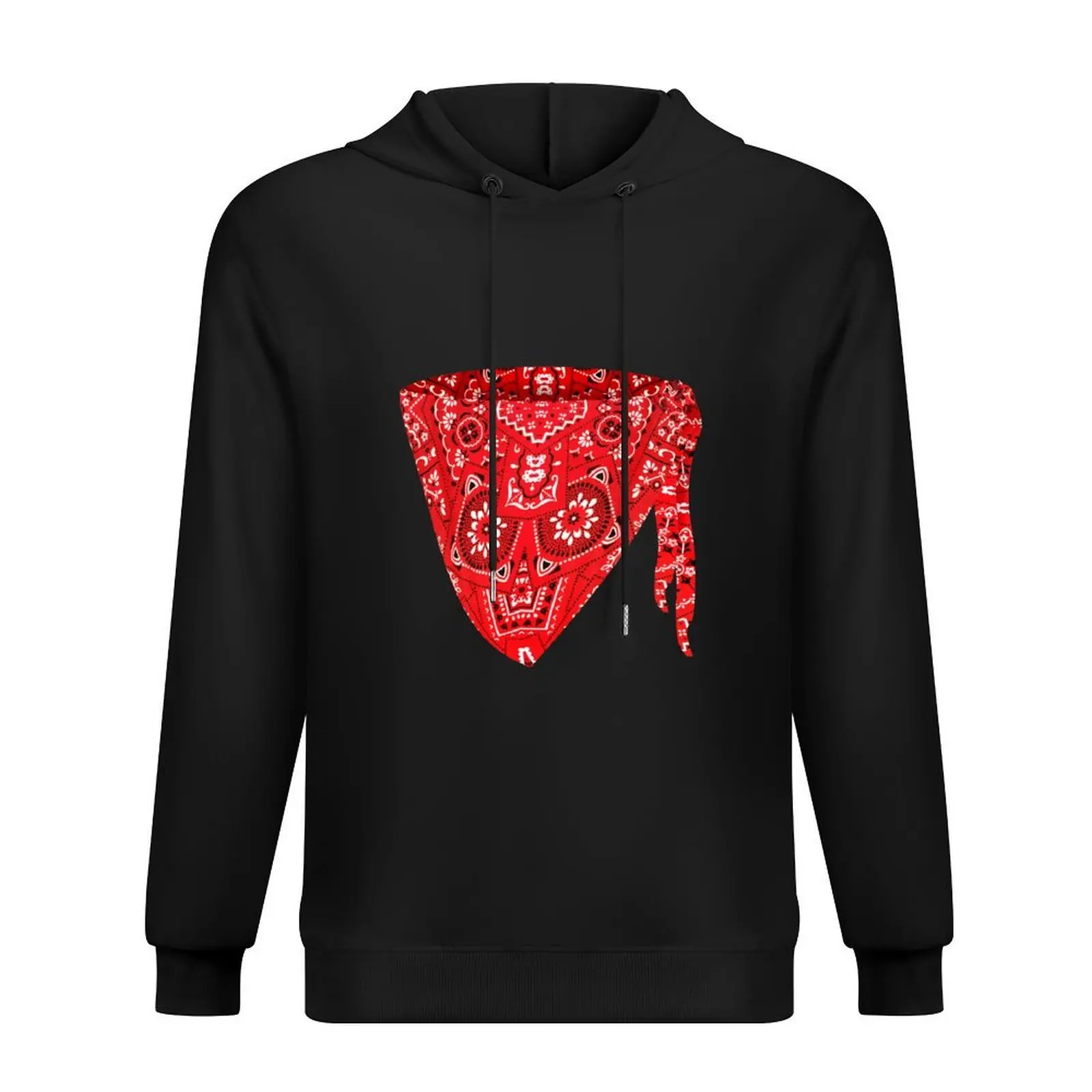 

Red Bandanna Pattern Hoodie men's winter sweater blouse autumn clothes korean style clothes tracksuits