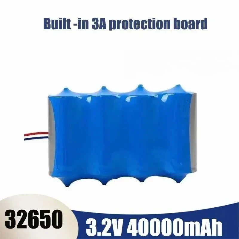 LiFePo4 Solar Lamp Battery 32650 3.2V Lithium Iron Batteries Solar Street Lamp Floodlight Battery with Protection Panel - Image 3