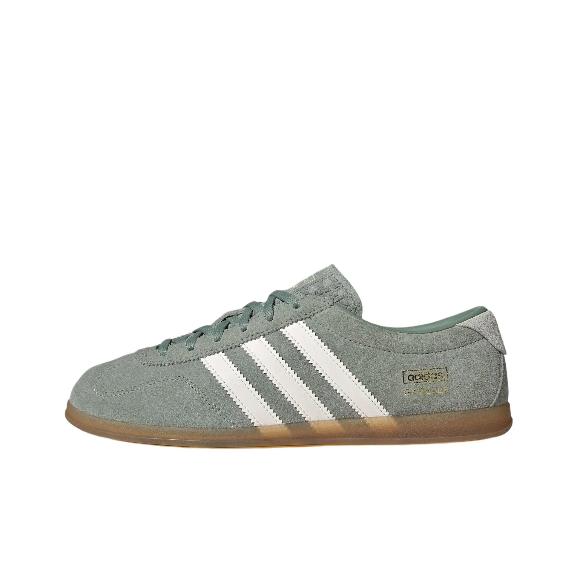 Adidas Originals Gazelle Low top Skateboard Shoes Women's Dusty Green IH6943