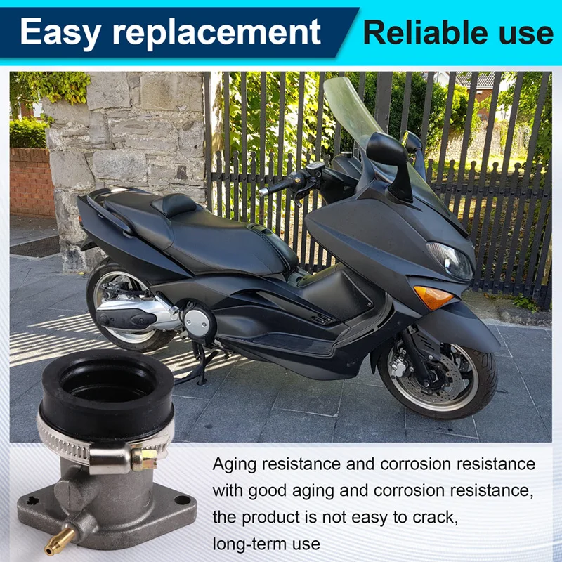 

Carburetor Intake Manifold Interface Motorcycle Intake Manifold Interface Interface For Yamaha T-MAX 500