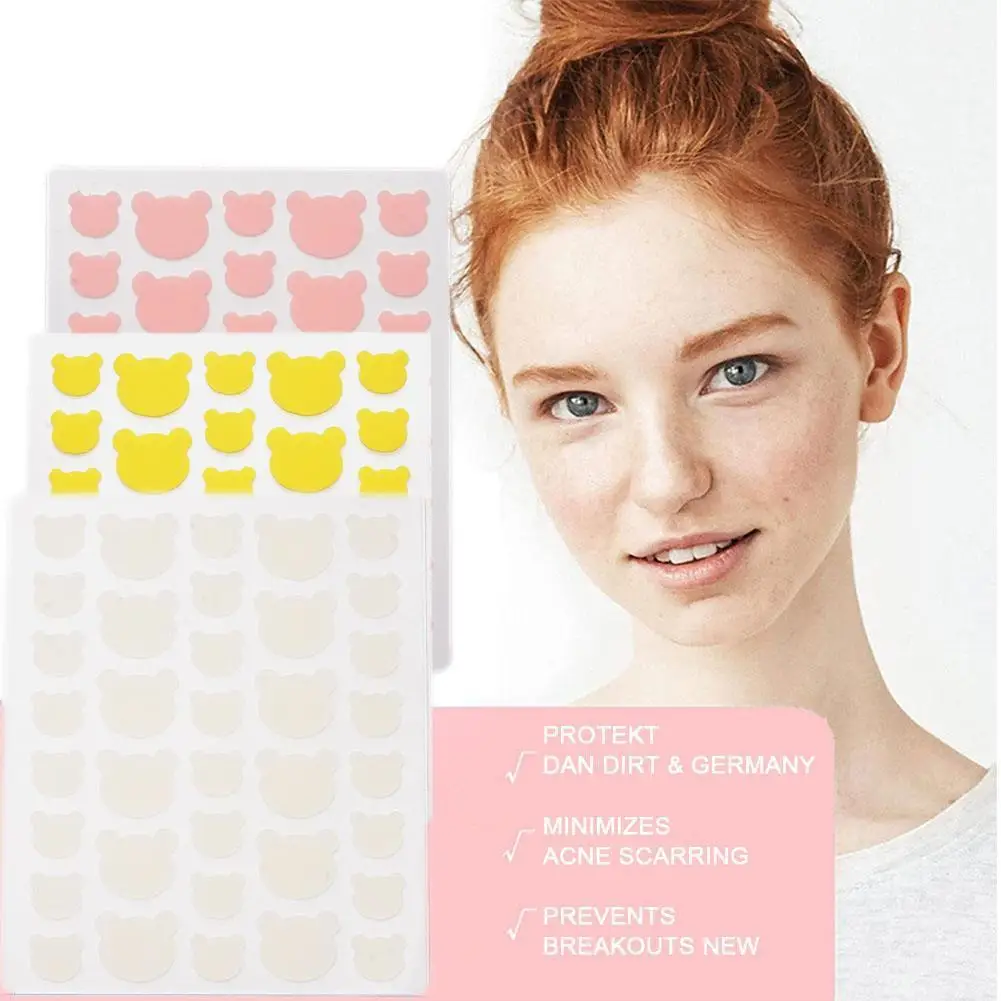 36Pcs New High-end Pimple Patch Heart/Star Shape Acne Dots Patches Moisturizes for Covering Zits and Blemishes