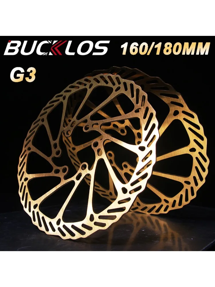AliExpress BUCKLOS 2PC G3 HS1 Bike Disc Brake Rotor 160/180/203mm Bicycle Hydraulic Brake Rotors High Strength MTB Rotor Cycling Parts