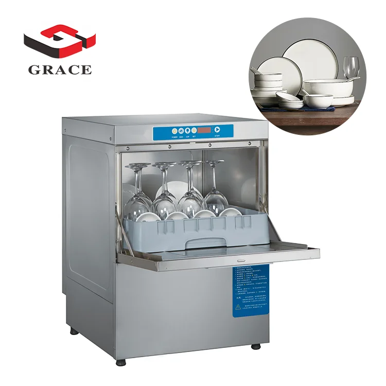 Professional Restaurant Hotel Countertop Glass and Dish Washer Commercial machine automatic washing industrial Dishwasher